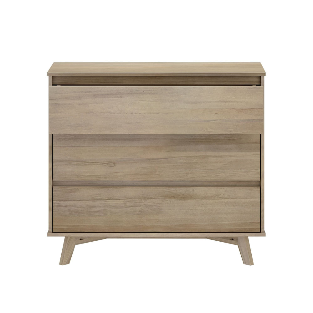 2100213000-010 : Furniture Scandinavian 3 Drawer Dresser, Blonde