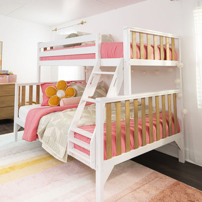 Scandinavian Twin Over Full Bunk Bed