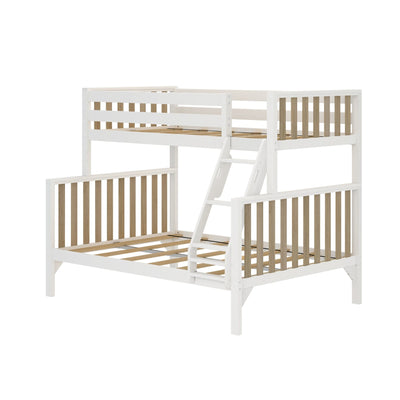 Scandinavian Twin over Full Bunk Bed – Max and Lily