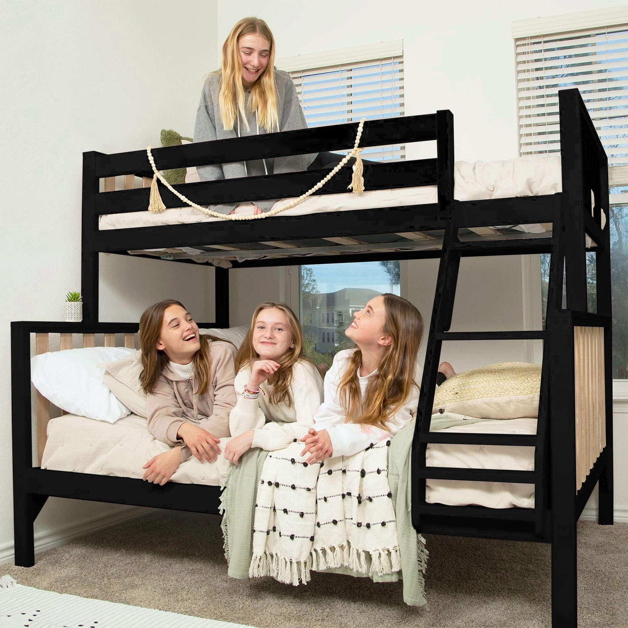 Scandinavian Twin Over Full Bunk Bed – Max And Lily