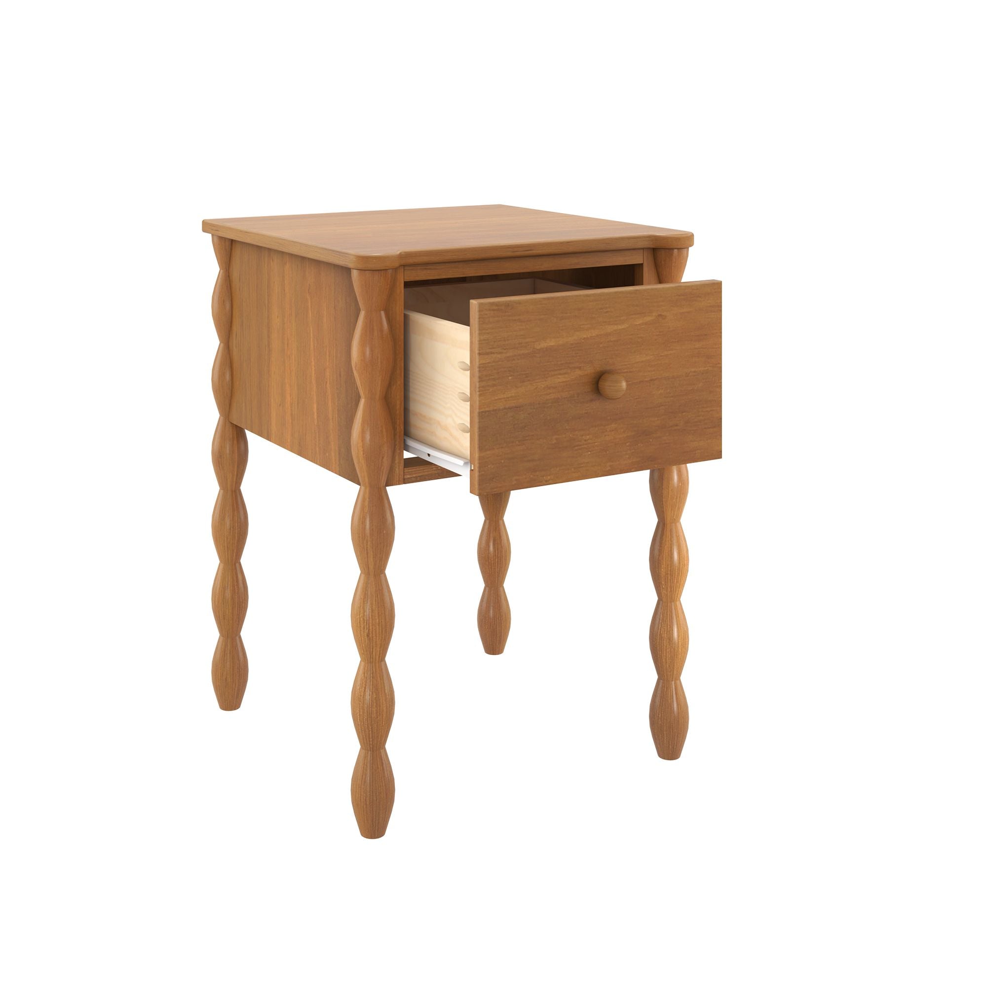 edna グライドシングル 7’5 ミッドレングス Farmhouse Spool Side Table | Garnet Hill