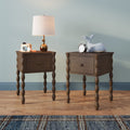 Jenny Nightstand With Shelf (Set of 2)