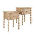 Jenny Nightstand With Shelf (Set of 2)