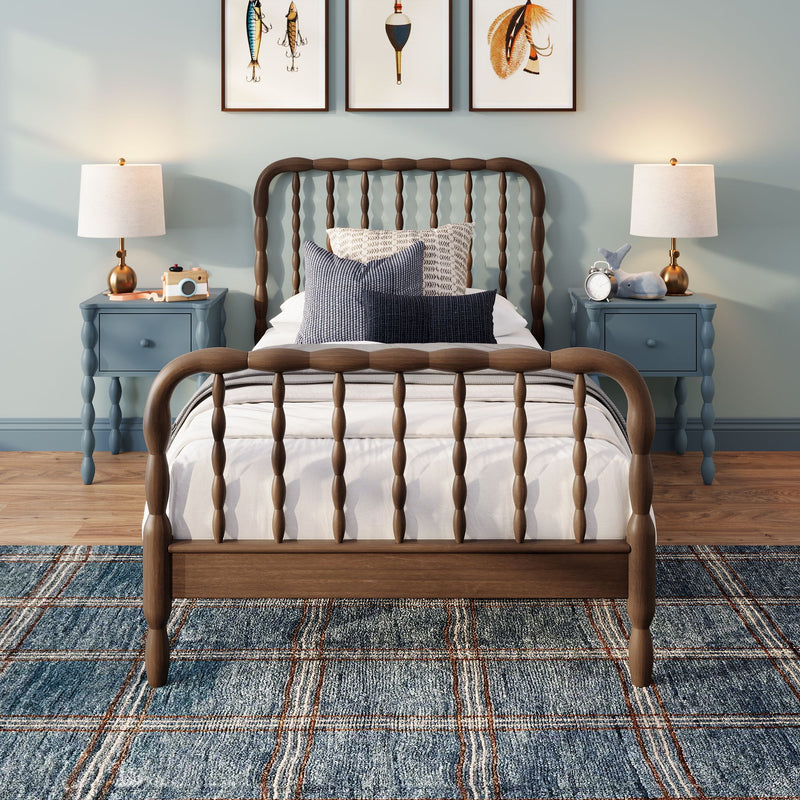Jenny Nightstand With Shelf (Set of 2)
