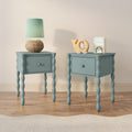 Jenny Nightstand With Shelf (Set of 2)