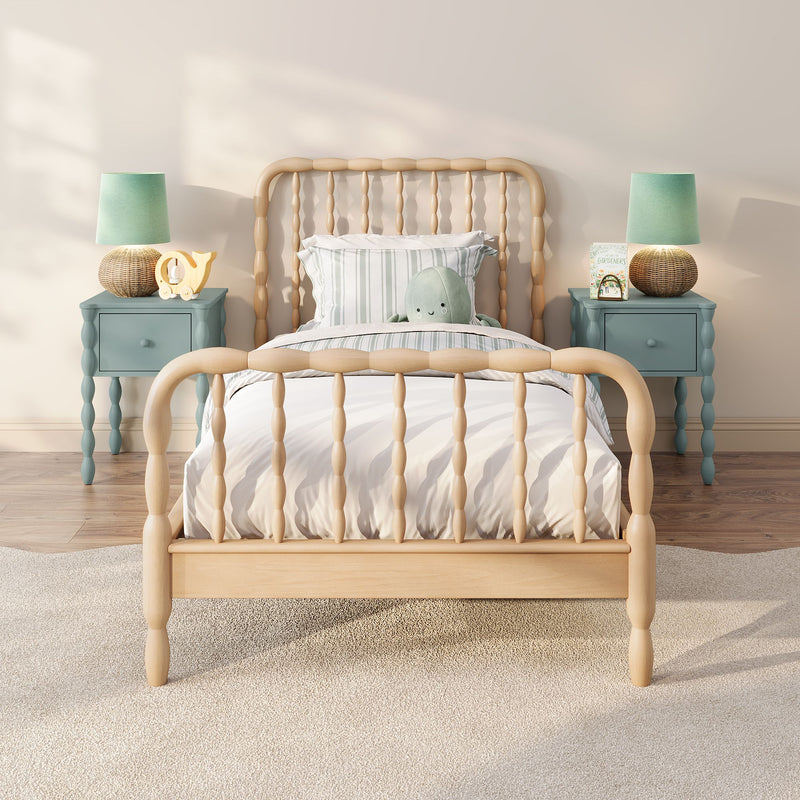 Jenny Nightstand With Shelf (Set of 2)