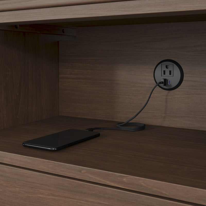 Jenny Nightstand With Charging Station (Set of 2)