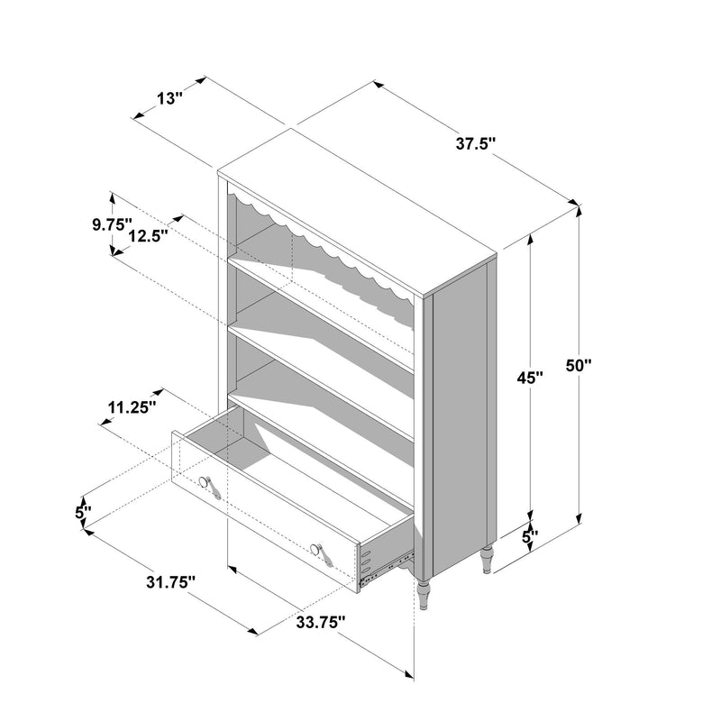 Charlotte Bookcase