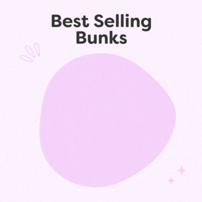 Best selling modular triple bunk bed design for kids' bedroom.