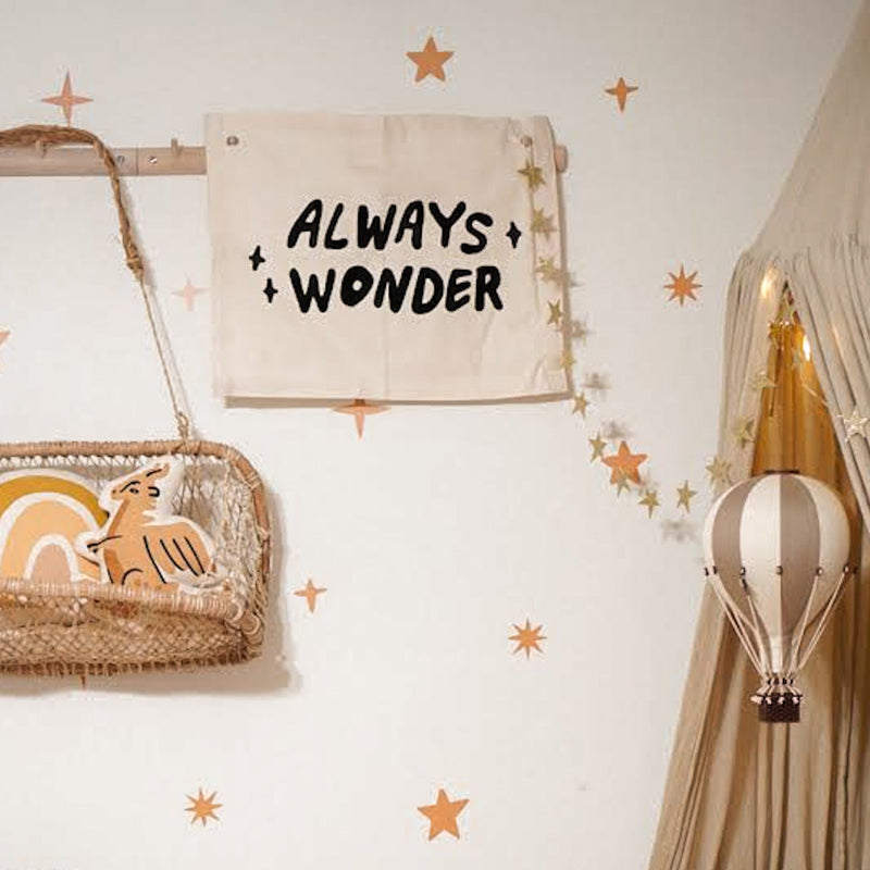 always wonder banner kids room