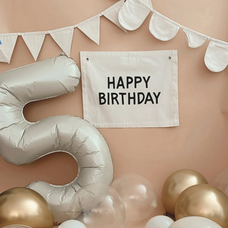 happy birthday canvas banner birthday celebration