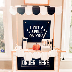 I put a spell on you banner Kids Halloween Decor
