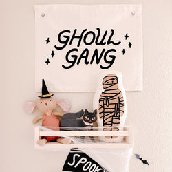 Ghoul Gang Banner Halloween Decor