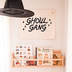 Ghoul Gang Banner Halloween Decor