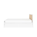 Scandinavian Queen Bed with Underbed Storage Drawers