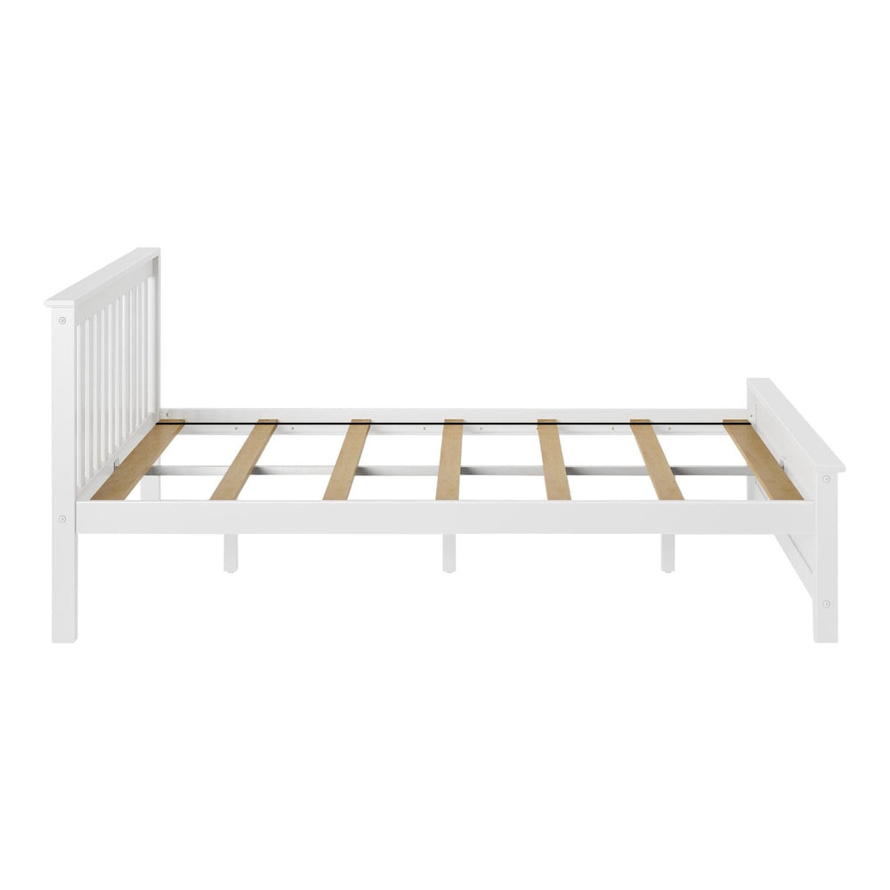 ML312-002 : Kids Beds Classic Queen Bed, White