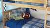 Kids playing with toys in their Max & Lily bunk beds